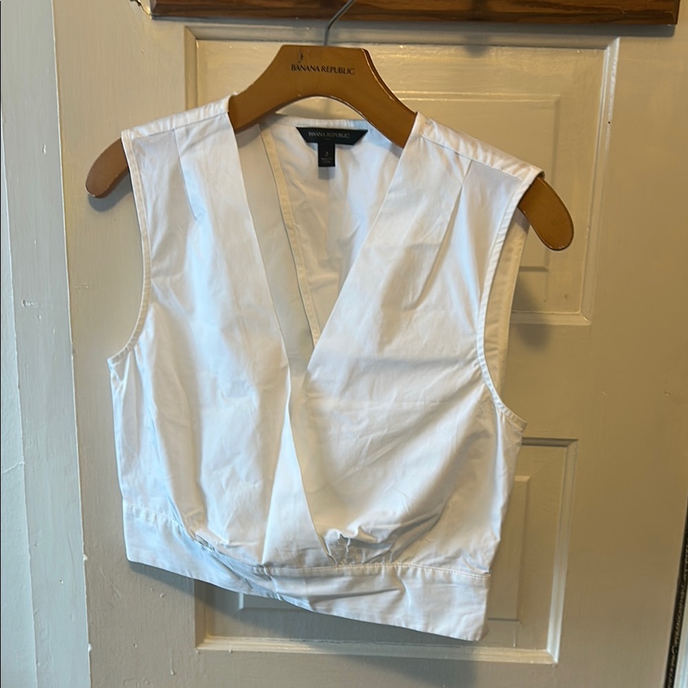 Banana Republic White Women's Top